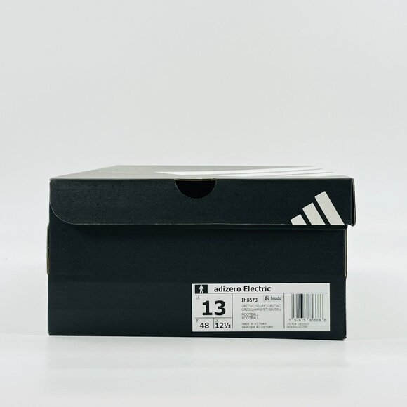 Adidas Adizero Electric Hype Grey Silver Metallic IH8573 Football Cleats size 13